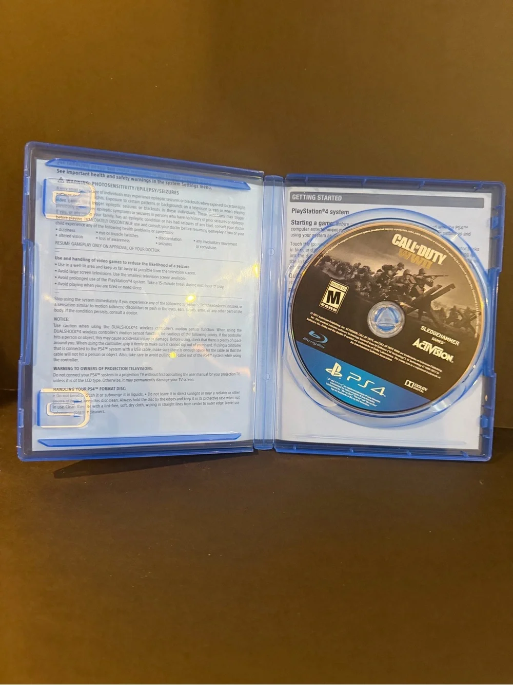 Call of Duty: WWII Ps4 Game Rated M 17+ Activision Preowned TESTED